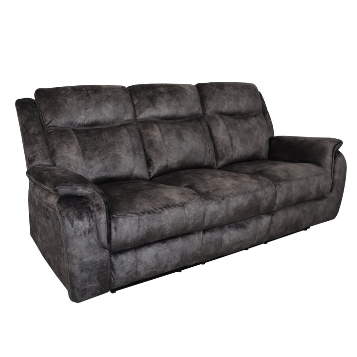 Park City  Sofa W/pwr Fr-Slate