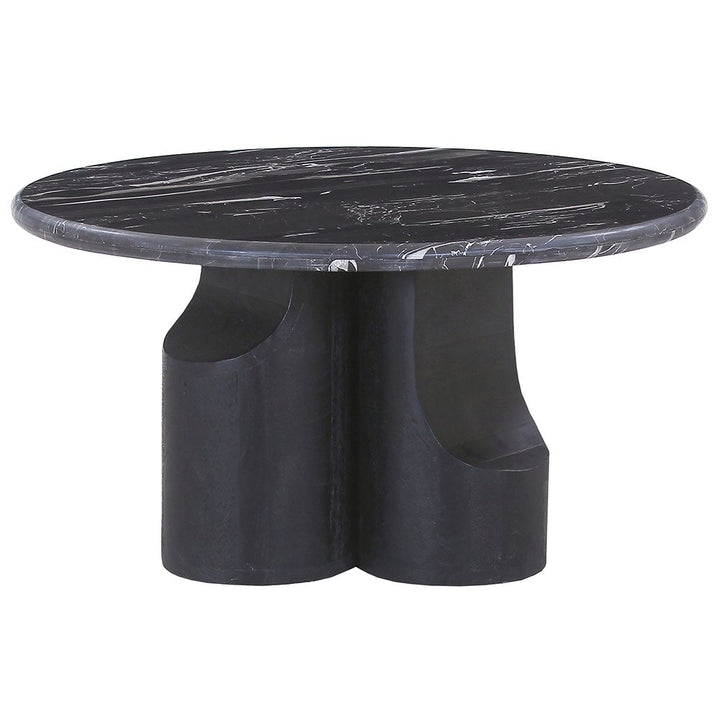 Kinton Coffee Table w/Natural Marble Top – view 2