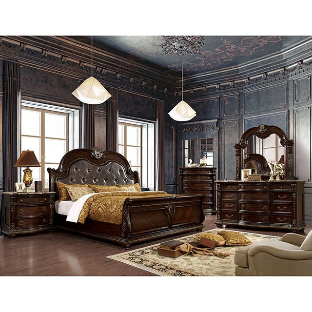 Fromberg Mirror, Brown Cherry - view 2