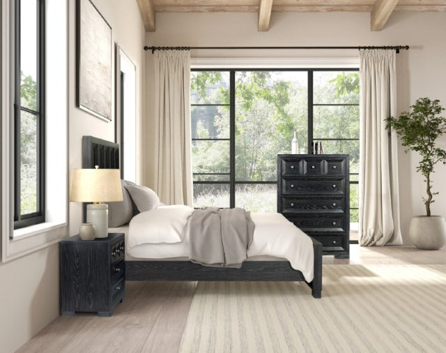 Hatton Cross Bed, Weathered Black - view 7