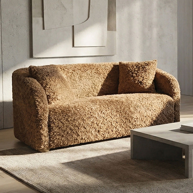 Orevis Loveseat, Brown - view 5