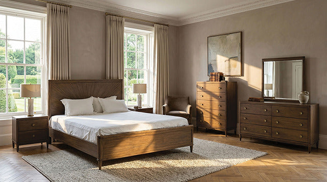 Clarksburg 5 Pc. Queen Bedroom Set, Walnut - view 4
