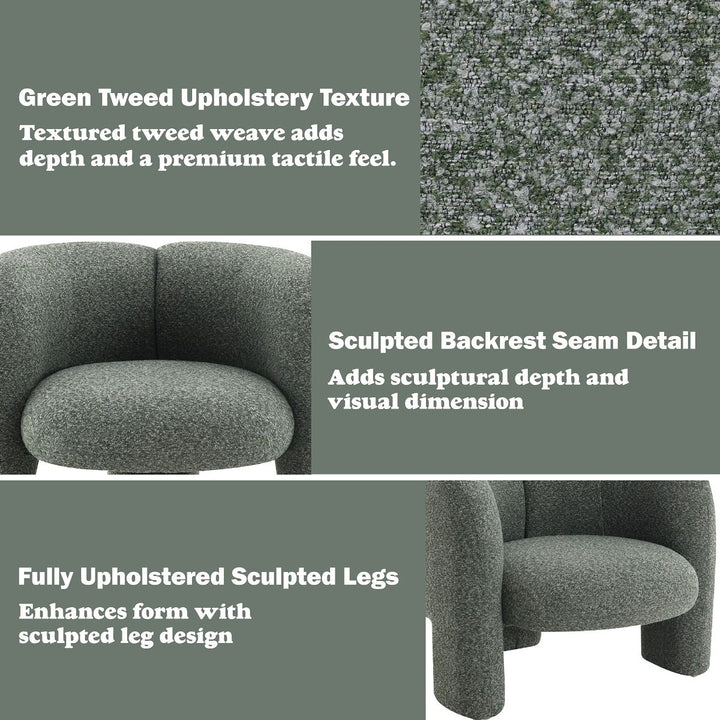 Pemba Accent Chair – features callout