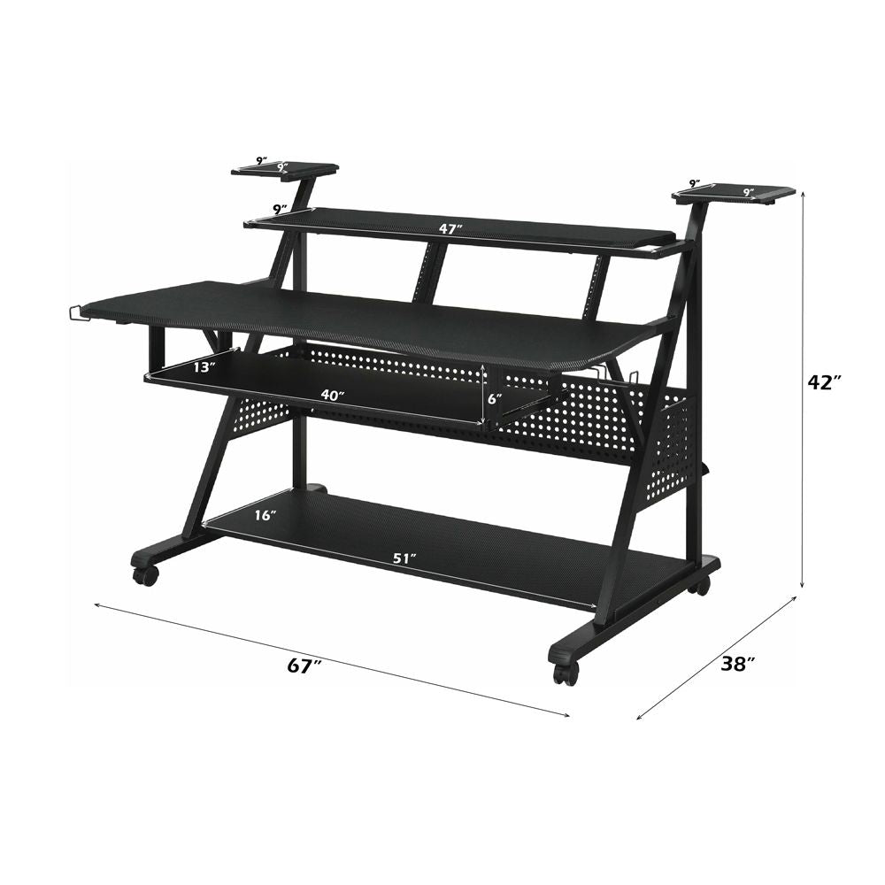 Willow Music Desk – dimensions diagram