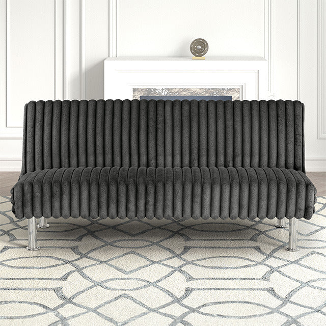Hinwil Futon Sofa Bed, Charcoal - view 3