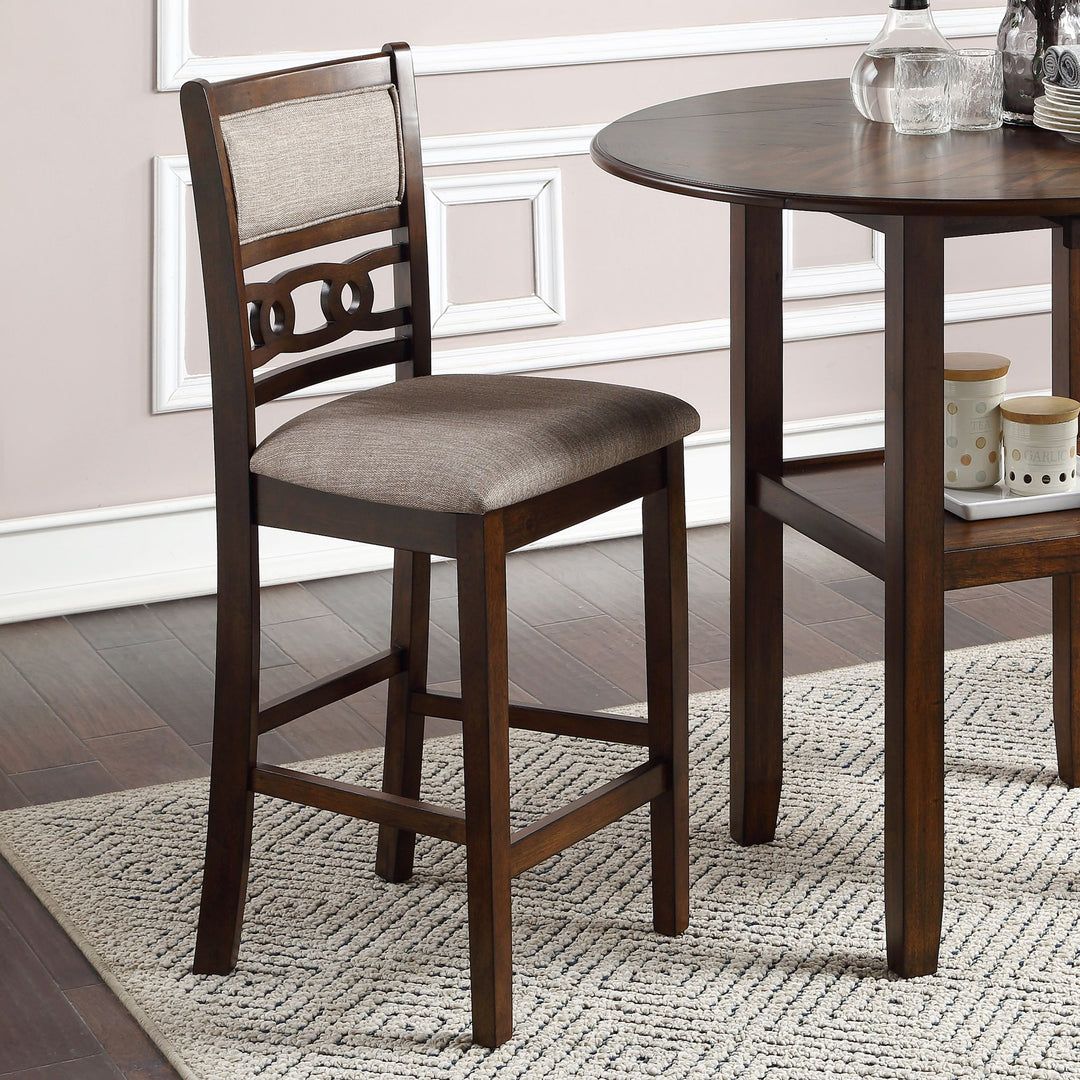 Gia Counter Chairs (2/ctn)-Cherry