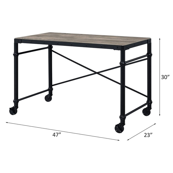 Oklarth Writing Desk – line drawing