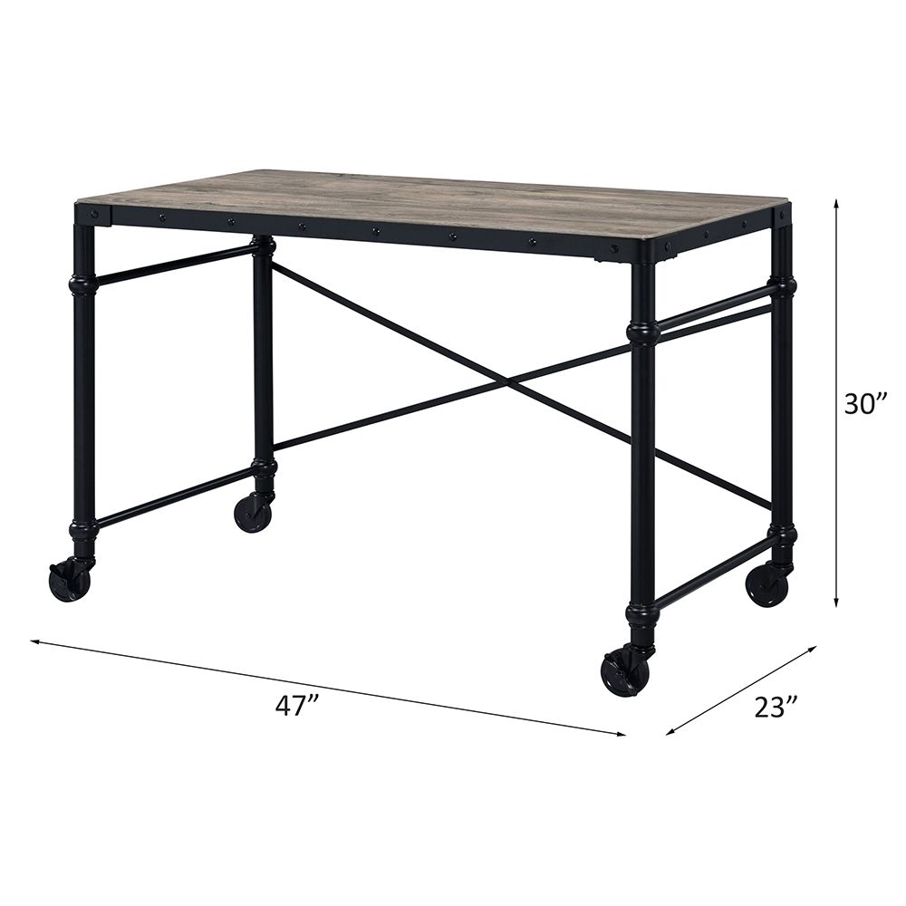 Oklarth Writing Desk – line drawing
