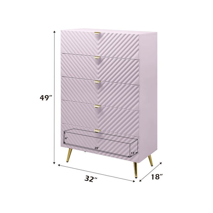 Gaines Chest – dimensions diagram