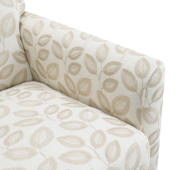 Ivey Acent Chair, Botanical Beige - view 9