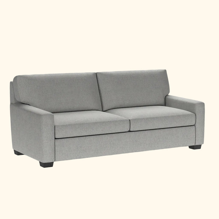 American Leather Carson Upholstered Track Arm Loveseat