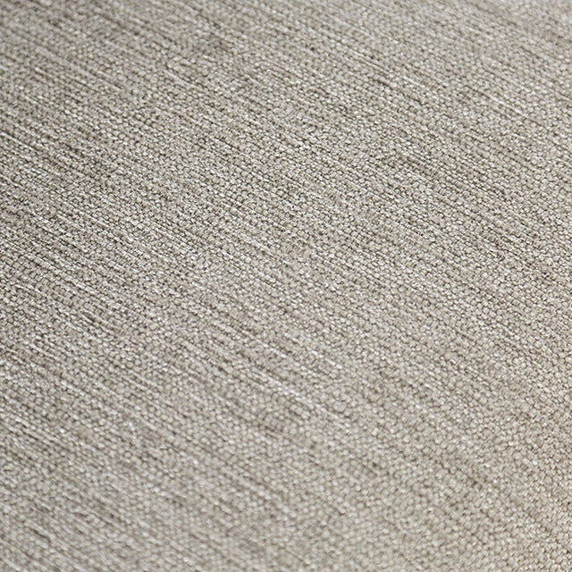 Belsize Loveseat, Light Taupe/Black - view 6