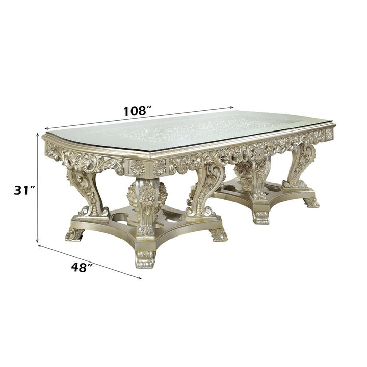 Sorina Dining Table – dimensions diagram