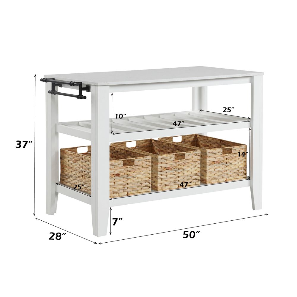 Sezye Kitchen Island – dimensions diagram