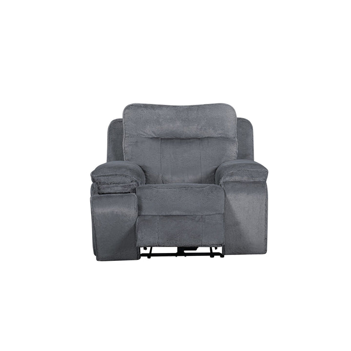 Teddy Recliner W/pwr Hr &amp; Fr-Gray