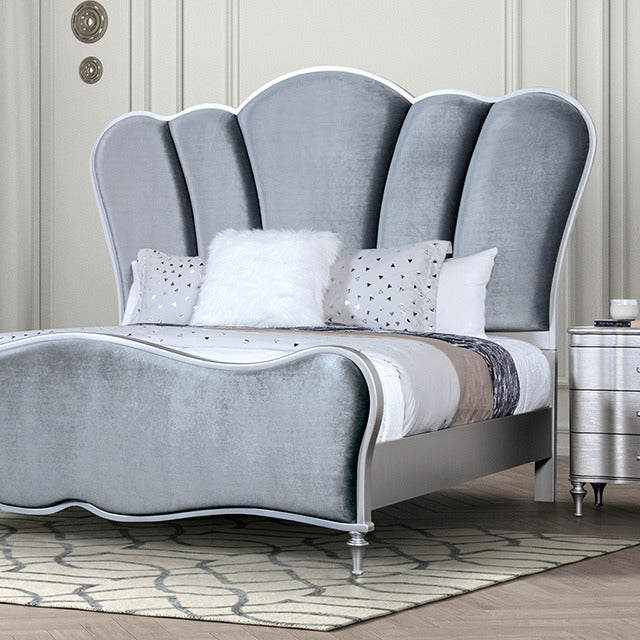 Melodi Parc Bed, Silver