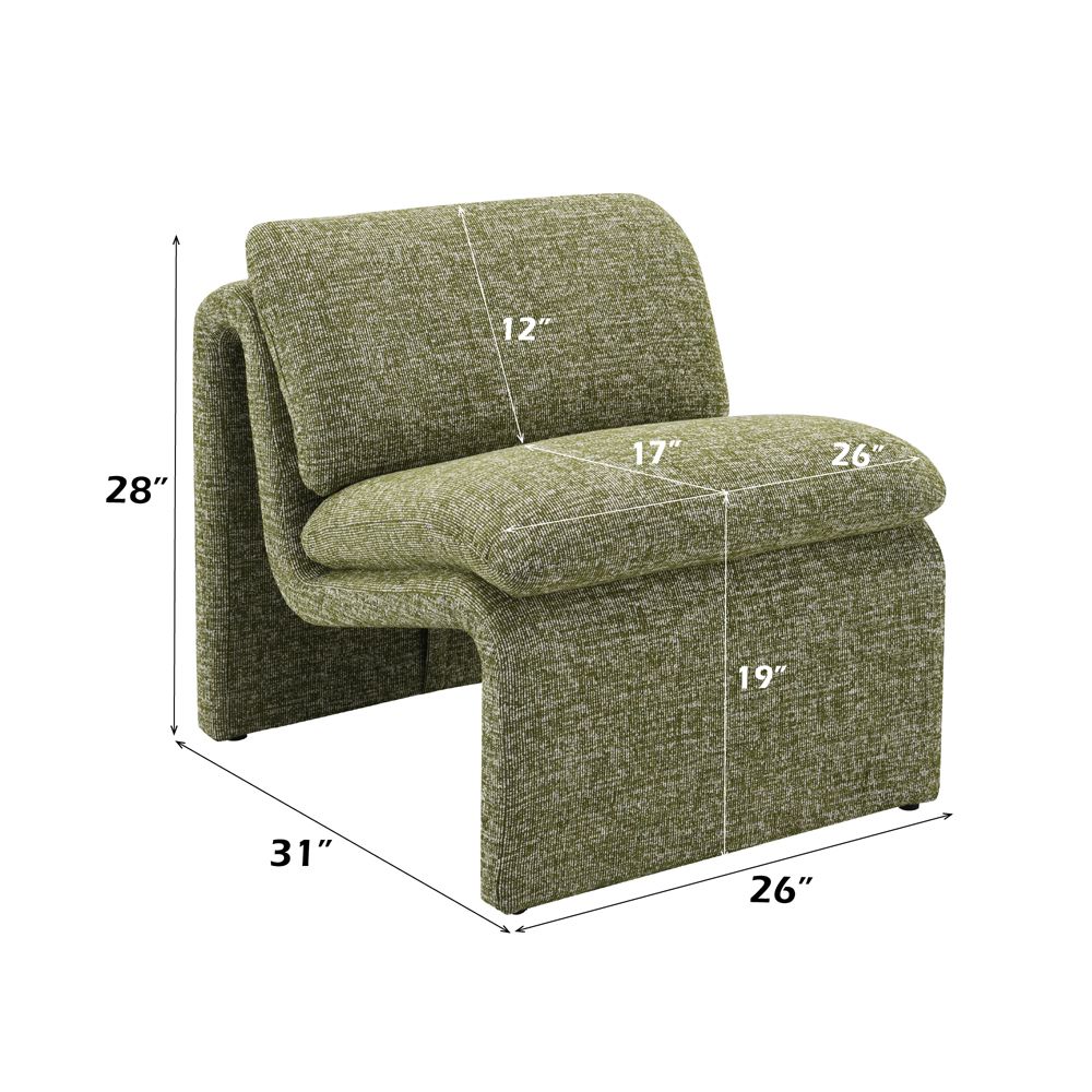 Jaeda Accent Chair – dimensions diagram
