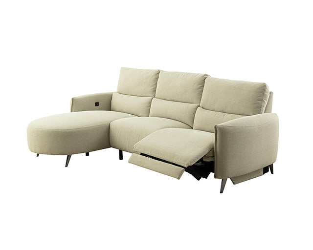 Galten Power Sectional, Latte - view 2
