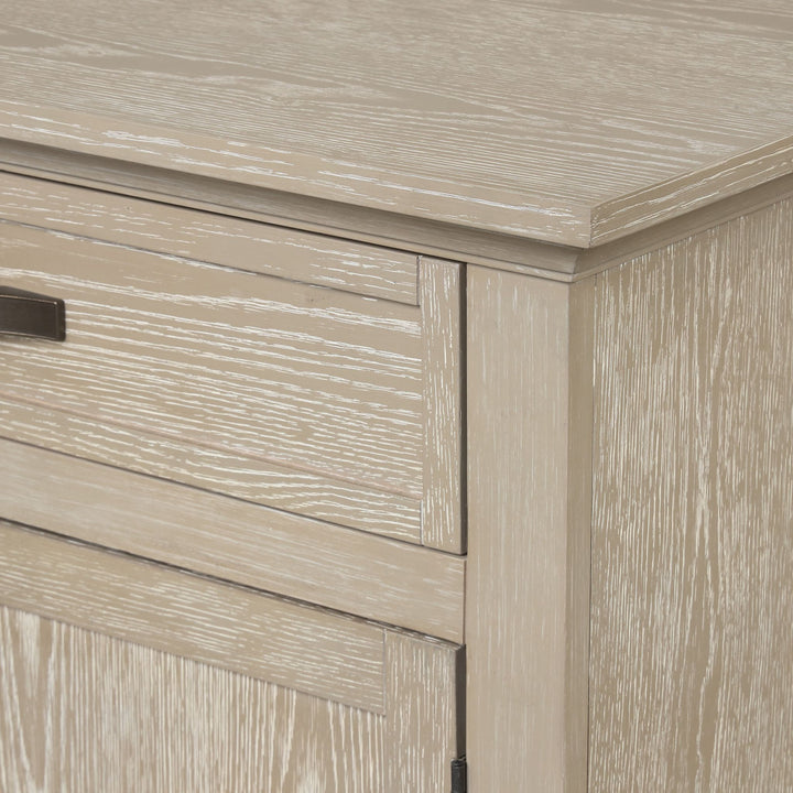 Gwendolyn Server-Cerused Taupe