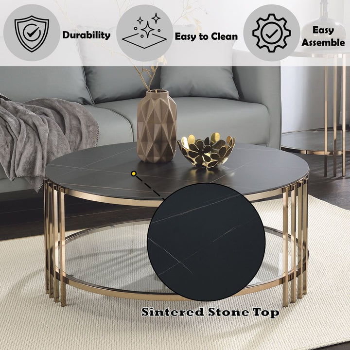Zaidee Coffee Table – features callout