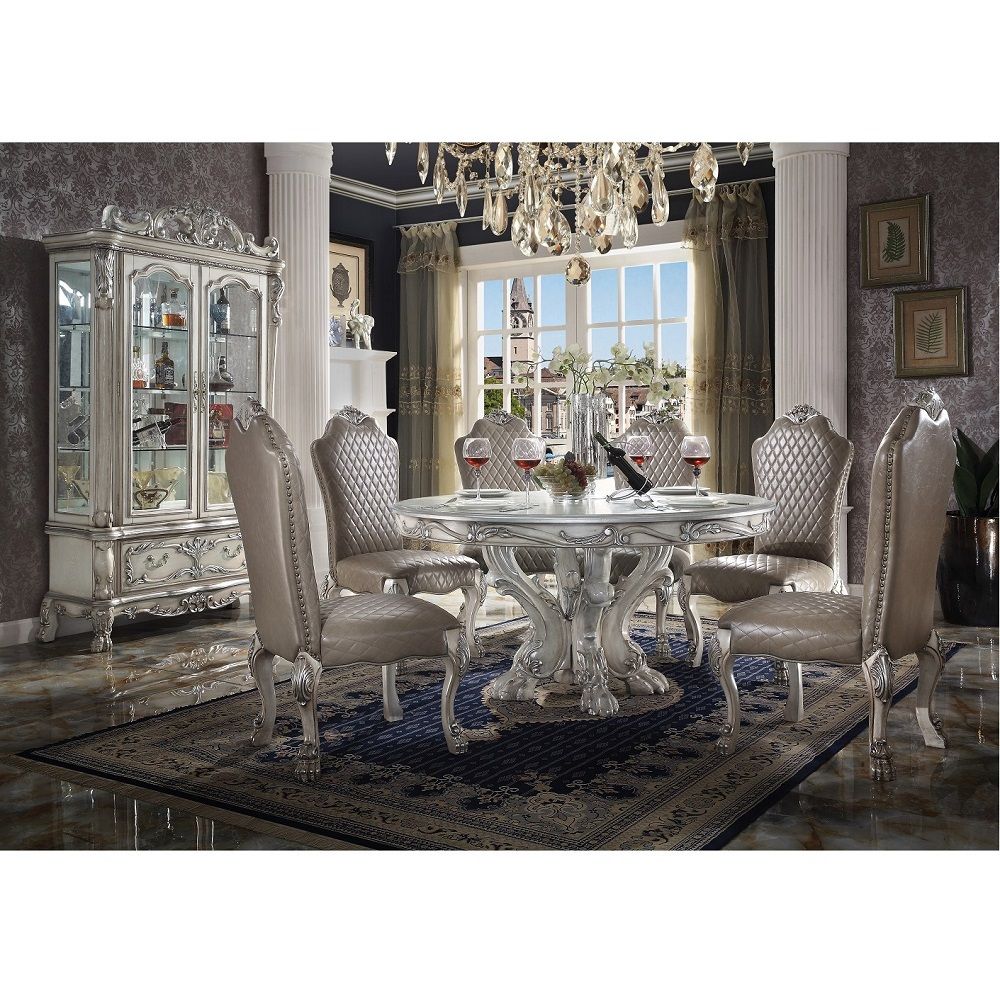 Dresden Round Pedestal Dining Table – view 4