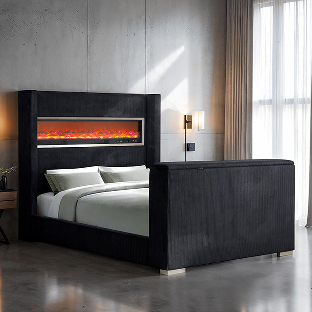 Sumter Bed, Black - view 2
