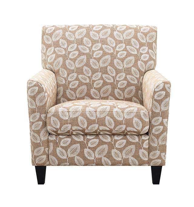 Ivey Acent Chair, Botanical Warm Mocha/Egret White - view 2