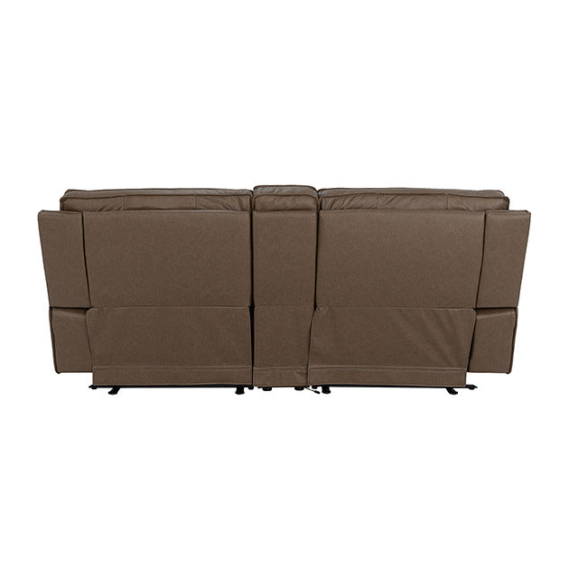 Dallas Oversized Power Loveseat, Cocoa Brown - view 6