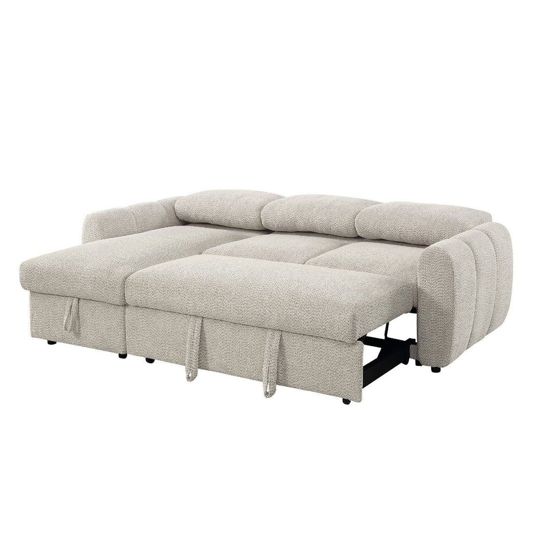 Nuriel Reversible Sectional Sofa w/Sleeper & Storage – view 9
