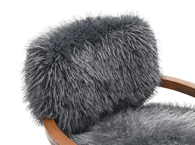 Eramo Accent Chair, Charcoal Gray