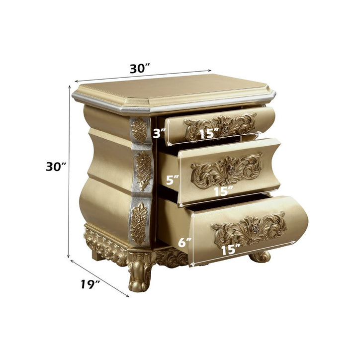 Seville Nightstand – dimensions diagram