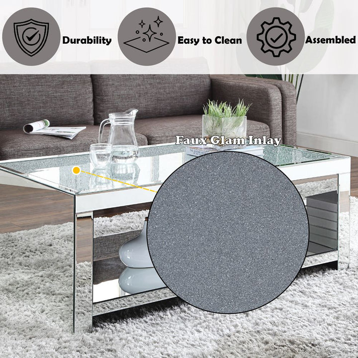 Noralie Coffee Table – features callout