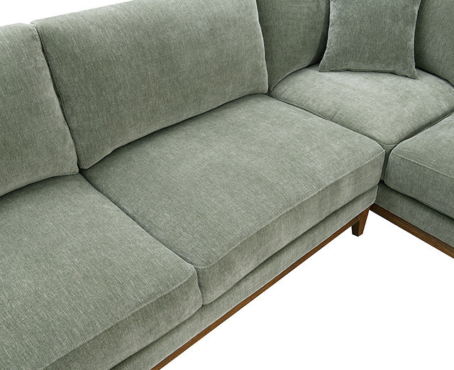 Watton Sectional, Right Chaise, Olive Green - view 7
