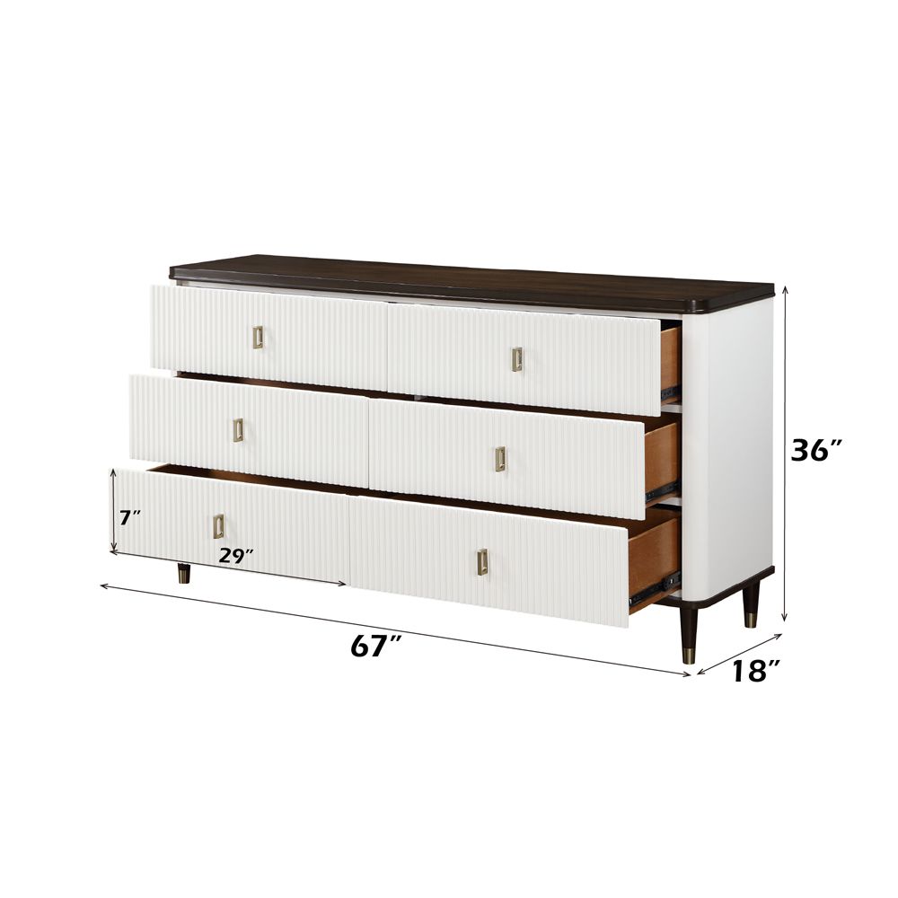 Carena Dresser W/Jewelry Tray – dimensions diagram
