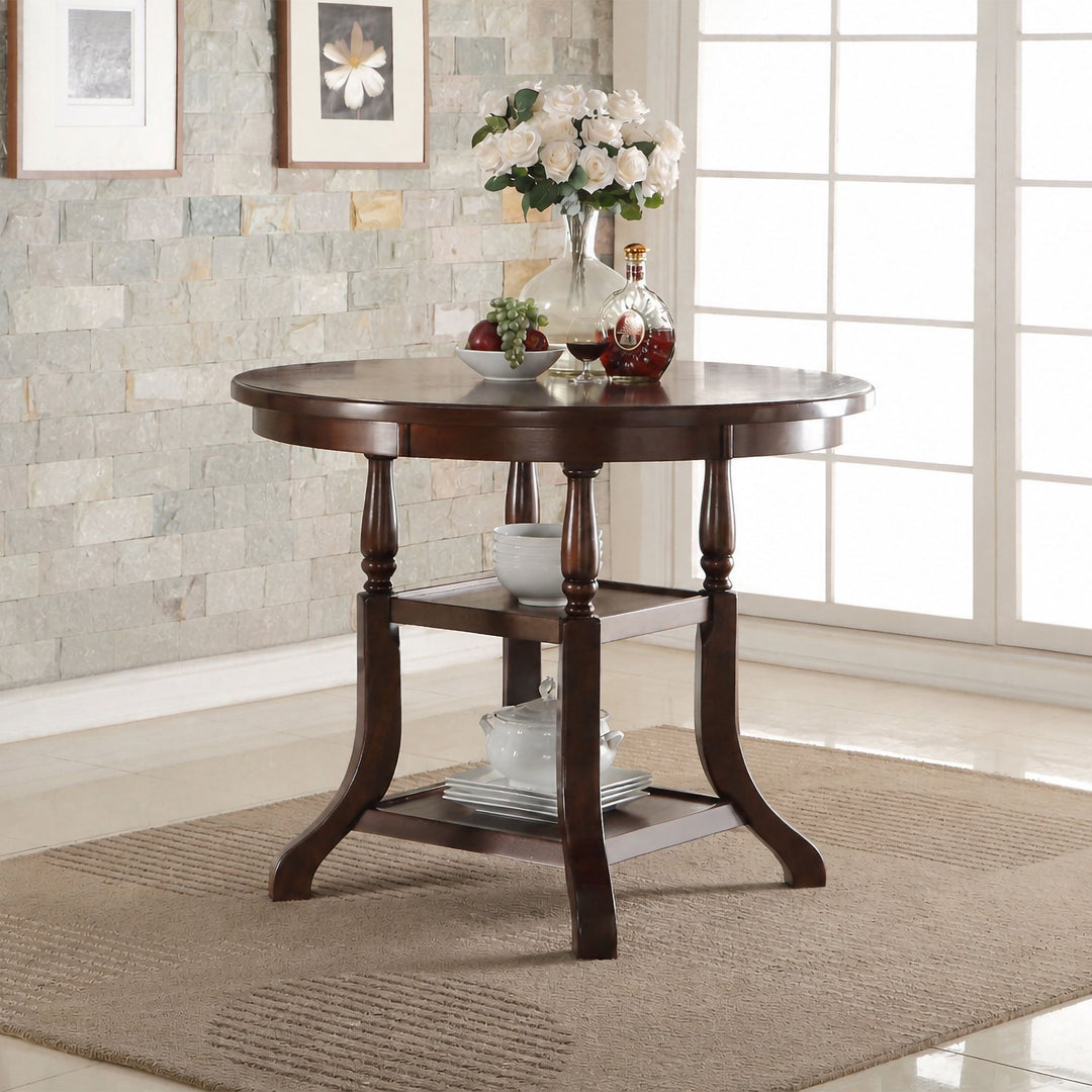 Bixby Counter Dining Table-Espresso