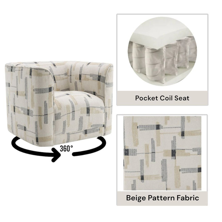 Darya Chair w/Swivel – features callout