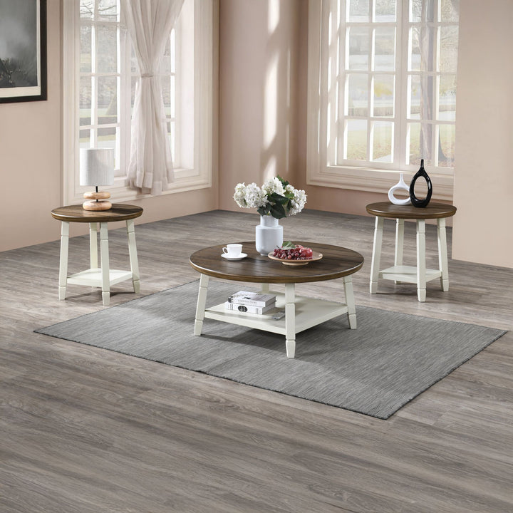 Flaherty 3 Piece Occasional Set- 1 Coffee &amp; 2 End Tables -Two