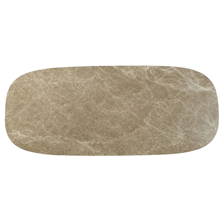 Clayten Dining Table w/Natural Marble Top – view 5
