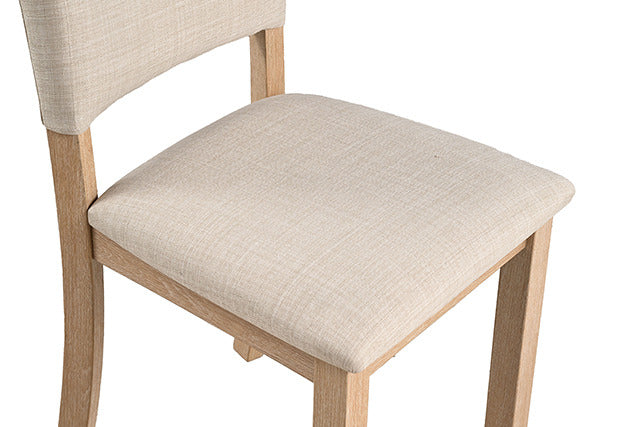 Oberto Upholstered Side Chair, Natural - view 2