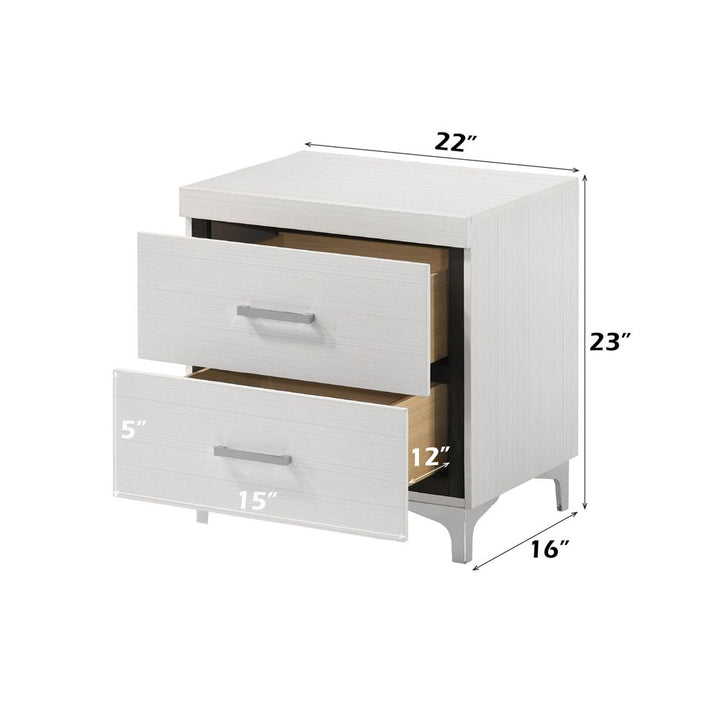 Casilda Nightstand – dimensions diagram