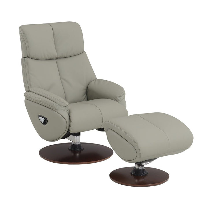 Kandoro Motion Accent Chair with Swivel &amp; Ottoman