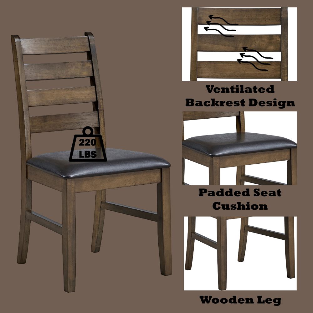 Damica Side Chair (Set-2) – features callout