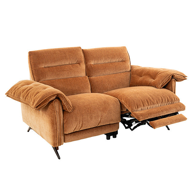 Morley Power Loveseat, Sienna Brown - view 3