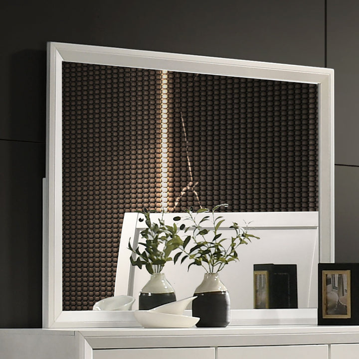 Ballard Mirror-White