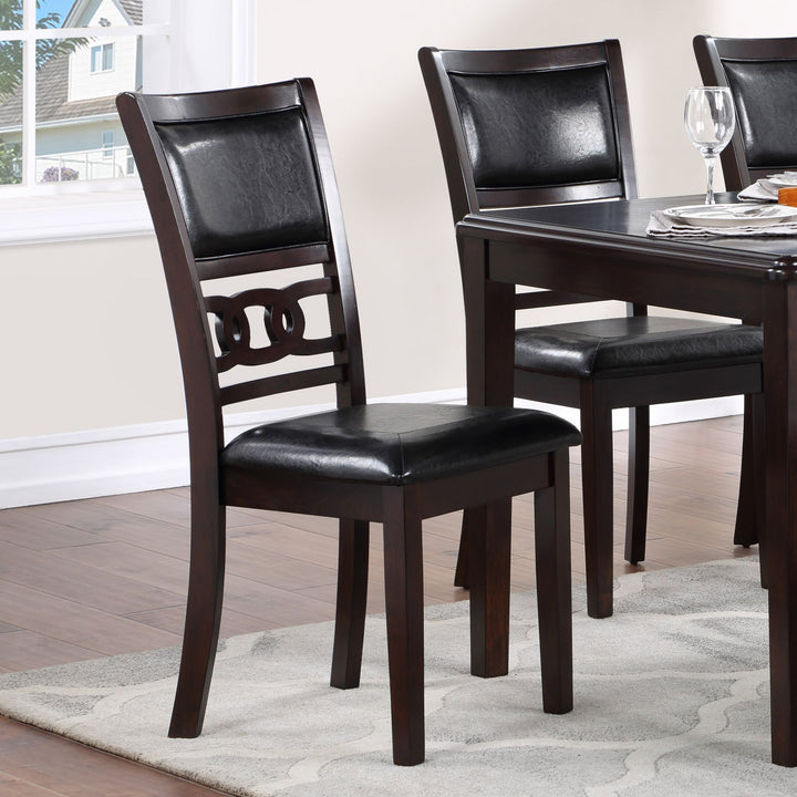 Gia Dining Chairs (2/ctn)-Ebony