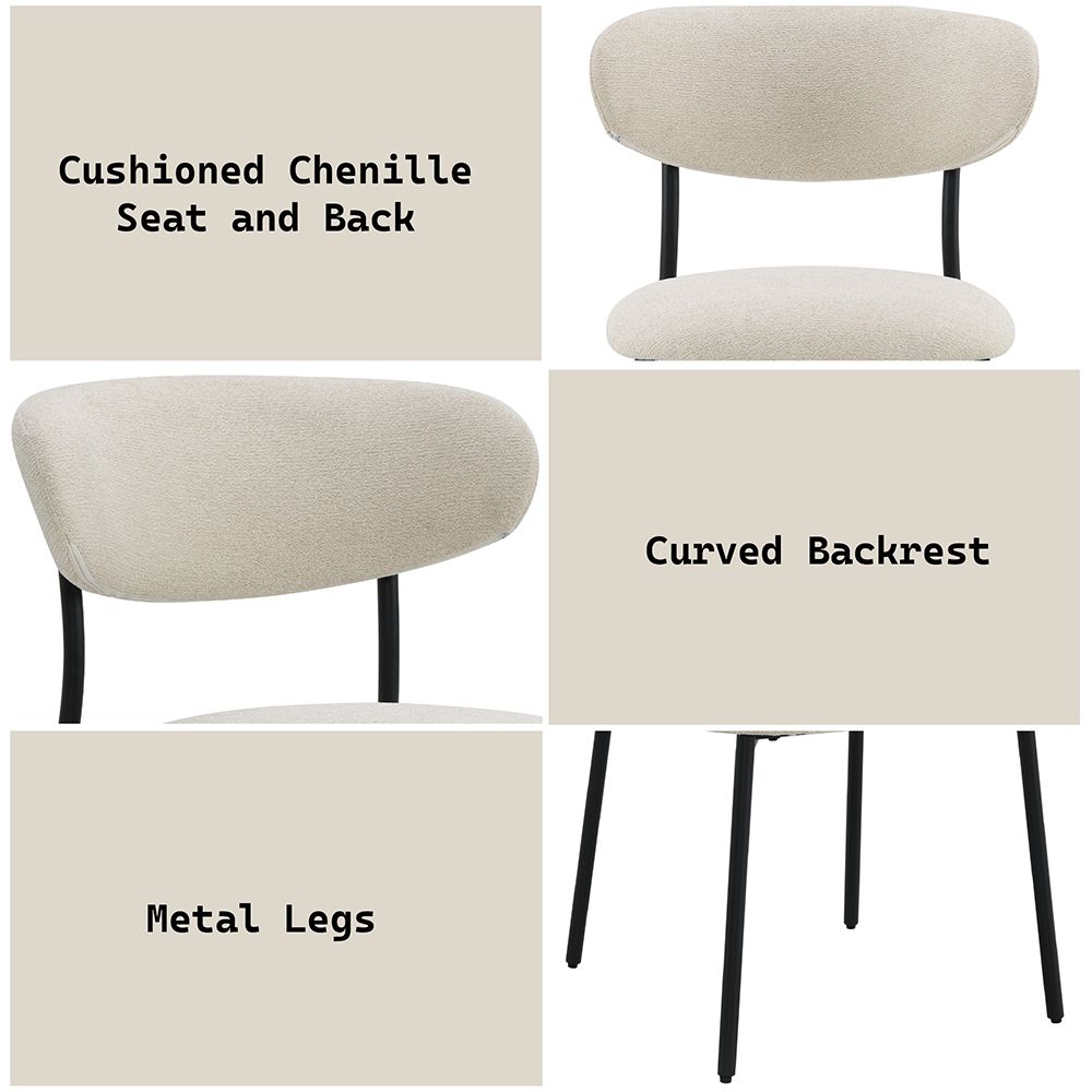 Jirina Side Chair (Set-2) – features callout