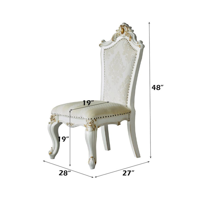 Picardy Side Chair (Set-2) – dimensions diagram