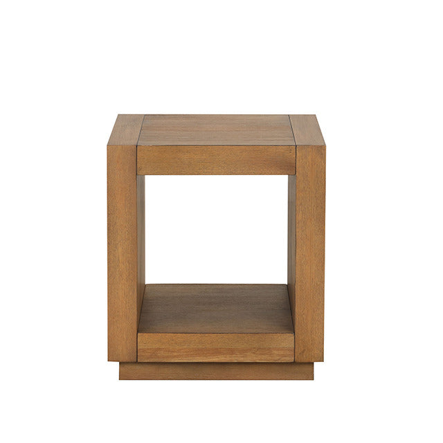 Dothan End Table, Medium Oak