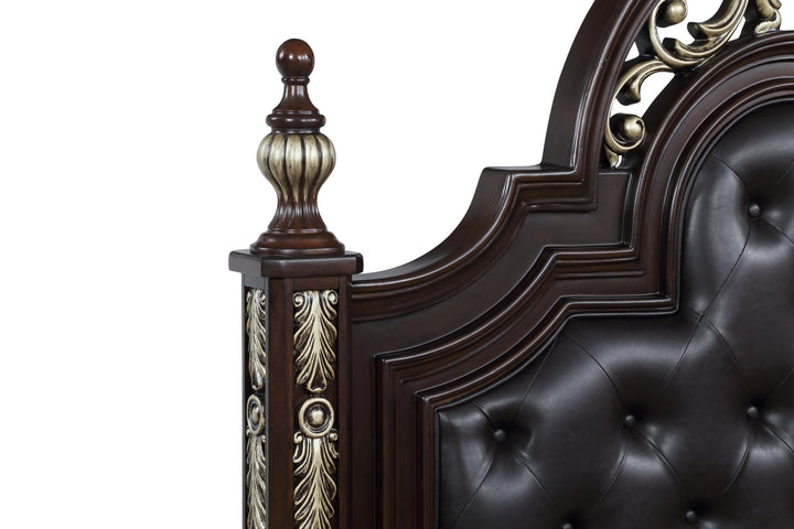Maximus 5/0 Q  Footboard &amp; Slats-Madeira