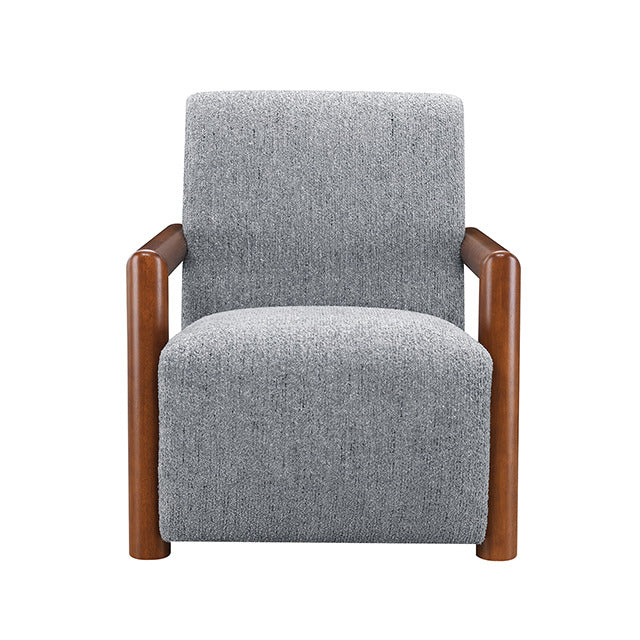Esher Accent Chair, Sky Gray - view 2
